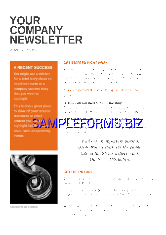 Company Newsletter 1 dotx pdf free